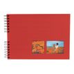 Exacompta Milano - Album photos 32 x 22 cm - 50 pages - rouge