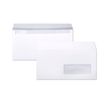 3329680160109-Clairefontaine Clairalfa - 250 Enveloppes DL 110 x 220 mm - 90 gr - fenêtre 35x100 mm - blanc - bande --2