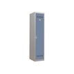 Vestiaire Industrie Propre - 1 porte - 180 x 30 x 50 cm - gris/beu