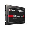 3126170136411-EMTEC X150 Power Plus 3D NAND - Disque SSD - 480 Go - SATA 6Gb/s-Angle gauche-0