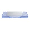 Exacompta Ecotray - Corbeille à courrier bleu glacé translucide