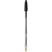 BIC Cristal - Stylo à bille - noir - 1 mm - pointe moyenne