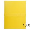 3130632026493-Exacompta - 10 Chemises extensibles à sangle - jaune--0