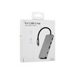 3303170099414-T'nB iClick 6 in 1 USB-C - station d'accueil 6 ports - HDMI, 3 USB 3.0, 2 USB-C-Angle gauche-7