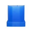 9002493098664-Exacompta Mini-Octo - Pot à crayons bleu glacé translucide-Avant-0