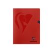 3329683033684-Clairefontaine Mimesys - Cahier polypro 24 x 32 cm - 96 pages - petits carreaux (5x5 mm) avec marge - disponible dans-Avant-3