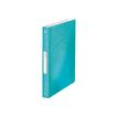 4002432106448-Leitz WOW - classeur à anneaux - pour A4 - capacité : 200 feuilles - menthe métallique-P_300018811_1-0