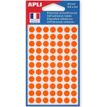 3270241118353-Apli Agipa - 462 Pastilles adhésives - orange - diamètre 8 mm - réf 111835--0