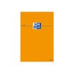3020121062777-Oxford - Bloc notes - 8,5 x 12 cm - 160 pages - petits carreaux - 80G - orange--0