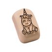 8718503972572-LaDot - Pierre pour tatouage éphémère - en céramique - taille M (2 x 4 cm) - licorne -Angle gauche-0