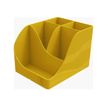 9002493695085-Exacompta Bee Blue - Pot à crayons - safran-Angle droit-0