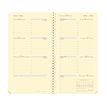 0400003741045-Agenda de poche Impala Planorizon - 1 semaine sur 2 pages - 8,8 x 17 cm - rouge - Quo Vadis--1