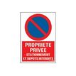 Pickup - Panneau Propriété privée - 230 x 330 mm