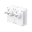 6935364089115-TP-Link TL-PA7017P KIT - haut débit CPL avec prise gigogne-Arrière-3