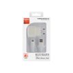 3571211269168-BigBen - chargeur secteur pour iphone 5 - 1 USB + 1 câble de charge - blanc-Avant-1