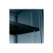 Tablette pour armoire à rideaux ETIC - 120 cm - noir
