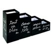 3371010378876-Quo Vadis Ben - 4 Pots à crayons magnétiques-Angle gauche-0