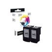 Cartouche compatible Canon PG-560XL/CL-561XL - pack de 2 - noir, couleur (cyan, magenta, jaune) - SWITCH