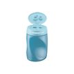 4006381415866-STABILO Easysharpener - Taille crayon - 3 trous - pour gaucher - bleu-Avant-1