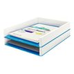 4002432113606-Leitz WOW Dual Colour - Corbeille à courrier blanc/bleu -Angle droit-1
