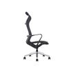 3700339883714-Fauteuil de bureau CHARLES - accoudoirs fixes - appui-tête intégré - noir-P_400000329_3-2