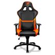 4715302448721-Fauteuil gamer ARMOR - accoudoirs réglables - Noir et orange-P_400001314_2-1