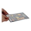 Promocome - Protège-visuel acrylique pour socle bois - A6