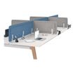 3253310169647-Écran de séparation acoustique pour bureau (sans support de fixation) - L140 x H43 cm - -P_400001915_1-0