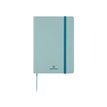 Oberthur Carmen - Carnet de notes souple A5 - pointillés - 200 pages - vert de gris