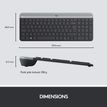 5099206086463-Logitech MK470 - Ensemble clavier et souris sans fil - ultra fin - Azerty - graphite-P_400006902_13-10