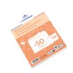 3240180015808-La Couronne - 50 Enveloppes C5 162 x 229 mm - 80 gr - fenêtre cristal 45x100 mm - blanc - bande aut-P_400010315_1-0