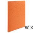 3141879171150-Exacompta - 50 Chemises à dos rainé - 400 gr - orange-P_400010785_1-0