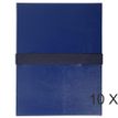 3130632006266-Exacompta - 10 Chemises extensibles 1 rabat à sangle scratch - bleu foncé-P_400011165_1-0