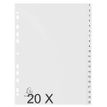 3130630017219-Exacompta - Pack de 20 intercalaires 20 positions numériques - A4 - gris-P_400011568_2-0