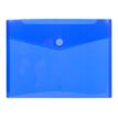 Exacompta - 5 Pochettes enveloppes à scratch - A4 - bleu translucide