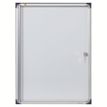 Nobo - Vitrine d'intérieur extra plate - 4 feuilles A4 - surface magnetique - porte battante - 51 x 68 x 2,5  cm