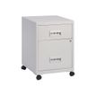 Caisson mobile - 2 tiroirs - blanc