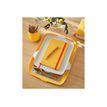 4002432124817-Leitz Cosy - Corbeille à courrier plastique avec organiseur de bureau - jaune-P_400014155_1-2