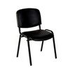 Chaise VISIMILI - empilable par 12 - noir