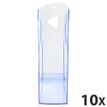 Exacompta Ecomag Linicolor - 10 Porte-revues bleu glacé translucide