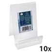 Exacompta - 10 Chevalets support d'objet taille M
