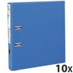 Exacompta Prem'Touch - 10 Classeurs à levier - Dos 50 mm - A4 Maxi - pour 400 feuilles - bleu