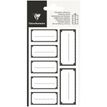 3329686170584-Clairefontaine Eurowrap Excellia - 28 Étiquettes cadeau - 8 x 16 cm - noir--0