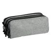3173745244484-Trousse rectangulaire School 3 compartiments - gris - Carpentras--0