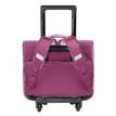 3135253872566-Cartable à roulettes Daisy - 38 cm - bordeaux - 2 compartiments - Viquel--1