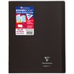 Clairefontaine Koverbook - Cahier polypro 24 x 32 cm - 48 pages - grands carreaux (Seyes) - noir