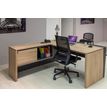 3483601088436-Retour pour bureau ARCADE avec rangement  - L114 x H75 x P45 - chêne/anthracite--1