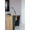 3483601088443-Bureau manager ARCADE - 165 cm - chêne/anthracite--1