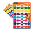 3700162301072-Cléopâtre - Gommettes rondes - 8 couleurs - repositionnables--0