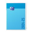 3147280095252-Agenda personnalisable Oxford Creation Zip - 1 jour par page - 12 x 18 cm - fond bleu - Hamelin--0